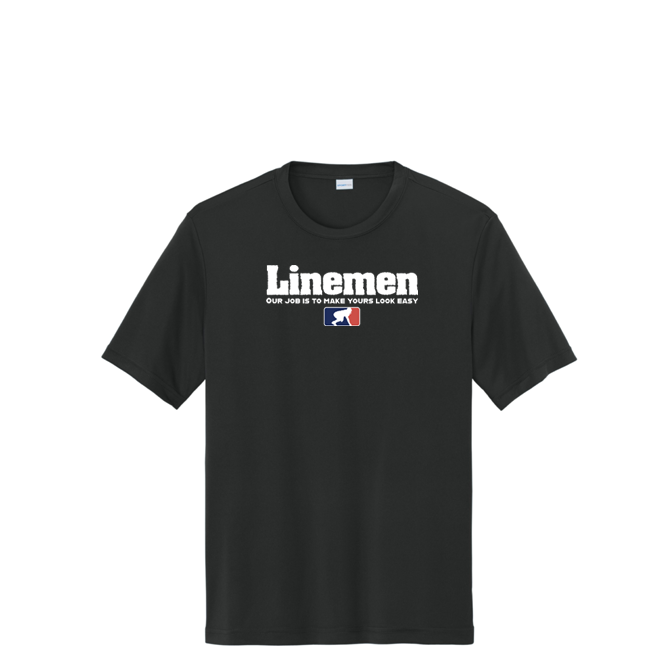 A LINEMANS JOB - Youth Performance Tee