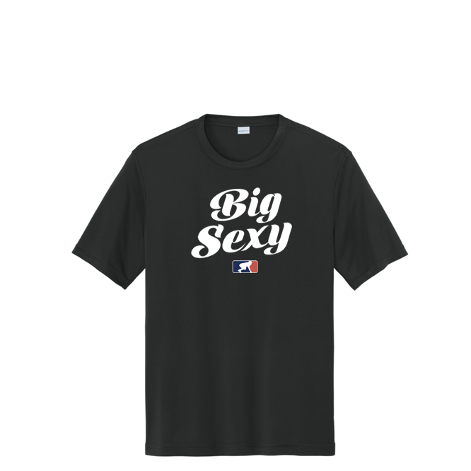 BIG SEXY (White) - Youth Performance Tee