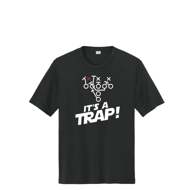 ITS A TRAP! (White) - Youth Performance Tee