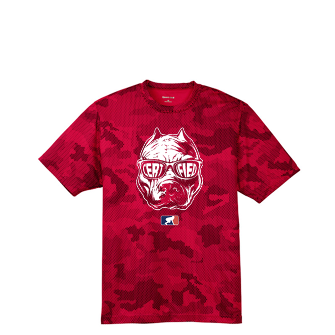 CERTIFIED DAWG - Hex Camo Performance Tee