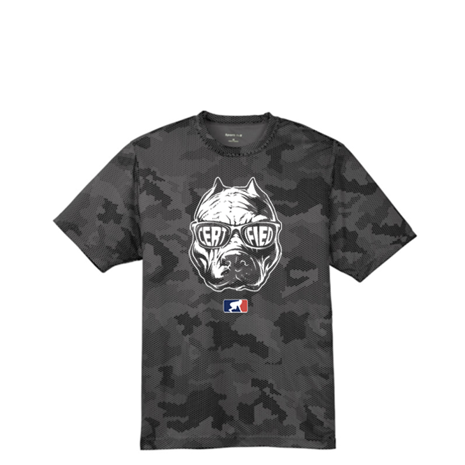 CERTIFIED DAWG - Hex Camo Performance Tee