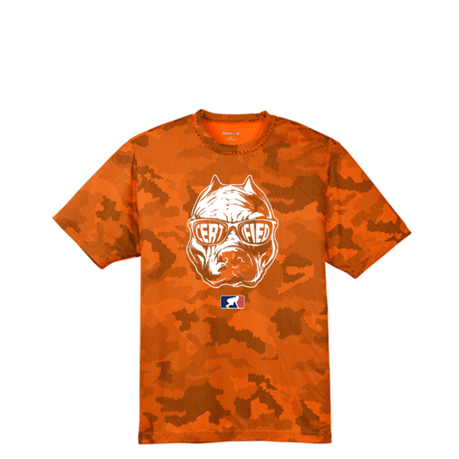CERTIFIED DAWG - Hex Camo Performance Tee