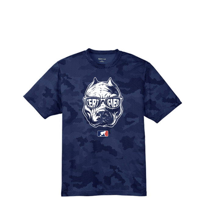 CERTIFIED DAWG - Hex Camo Performance Tee