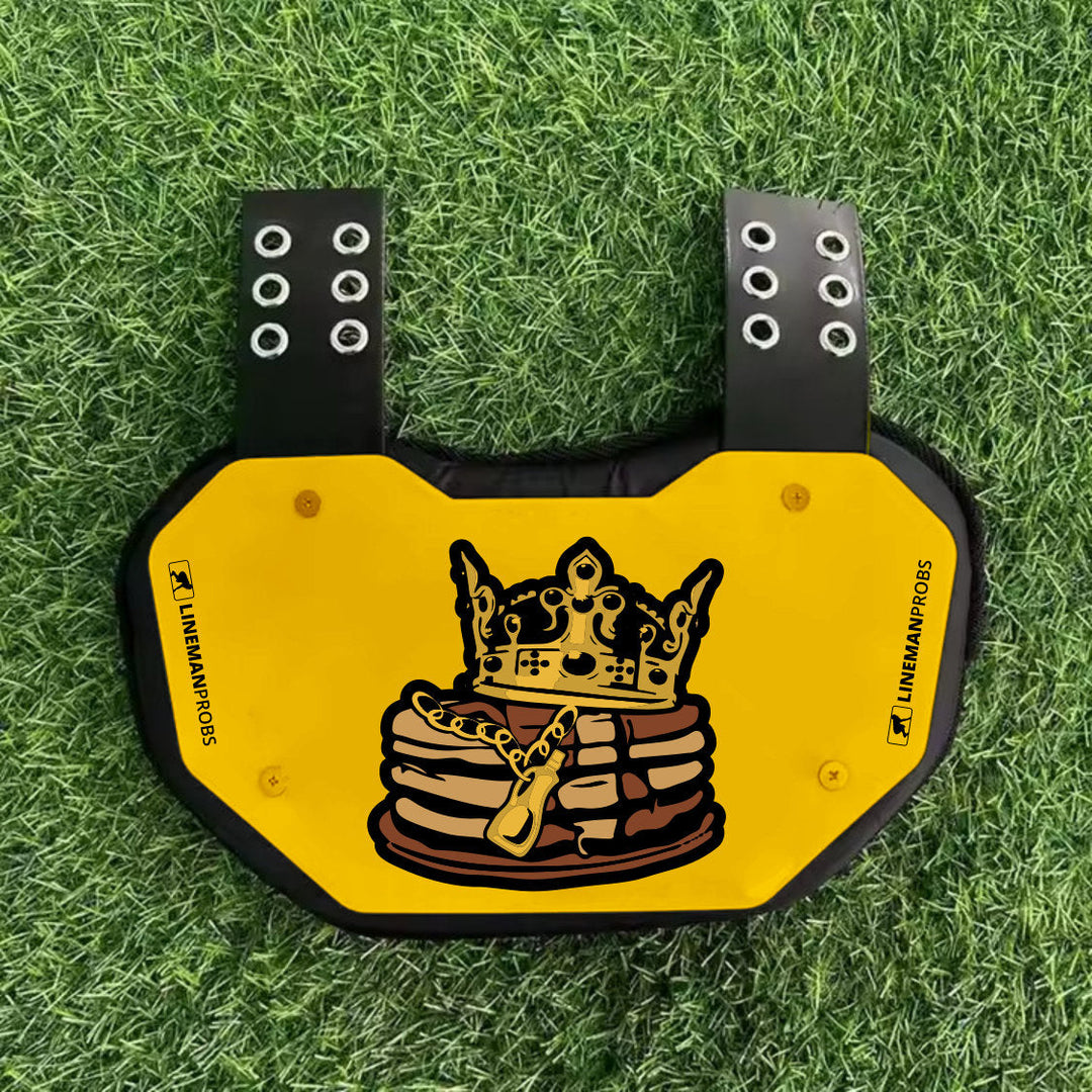 Pancake King Football Back Plate