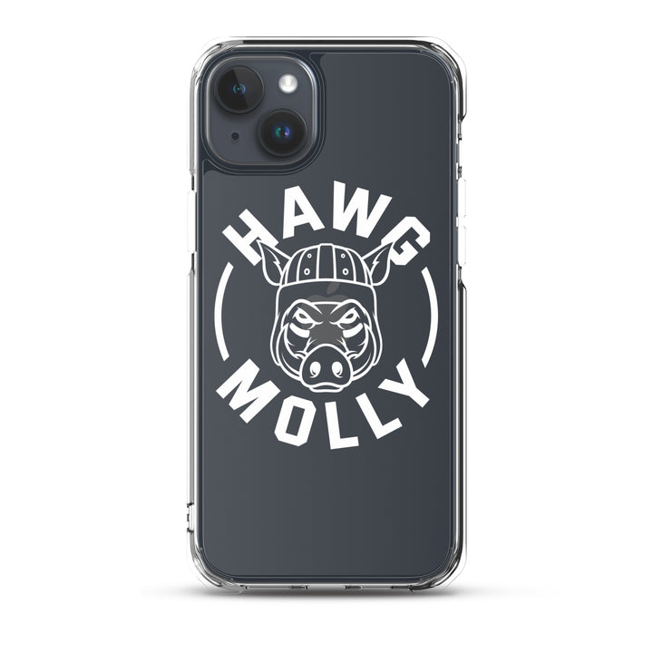Hawg Molly (white) - iPhone (clear)