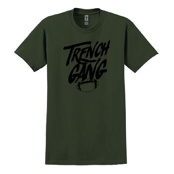 TRENCH GANG (Black) - T-Shirt