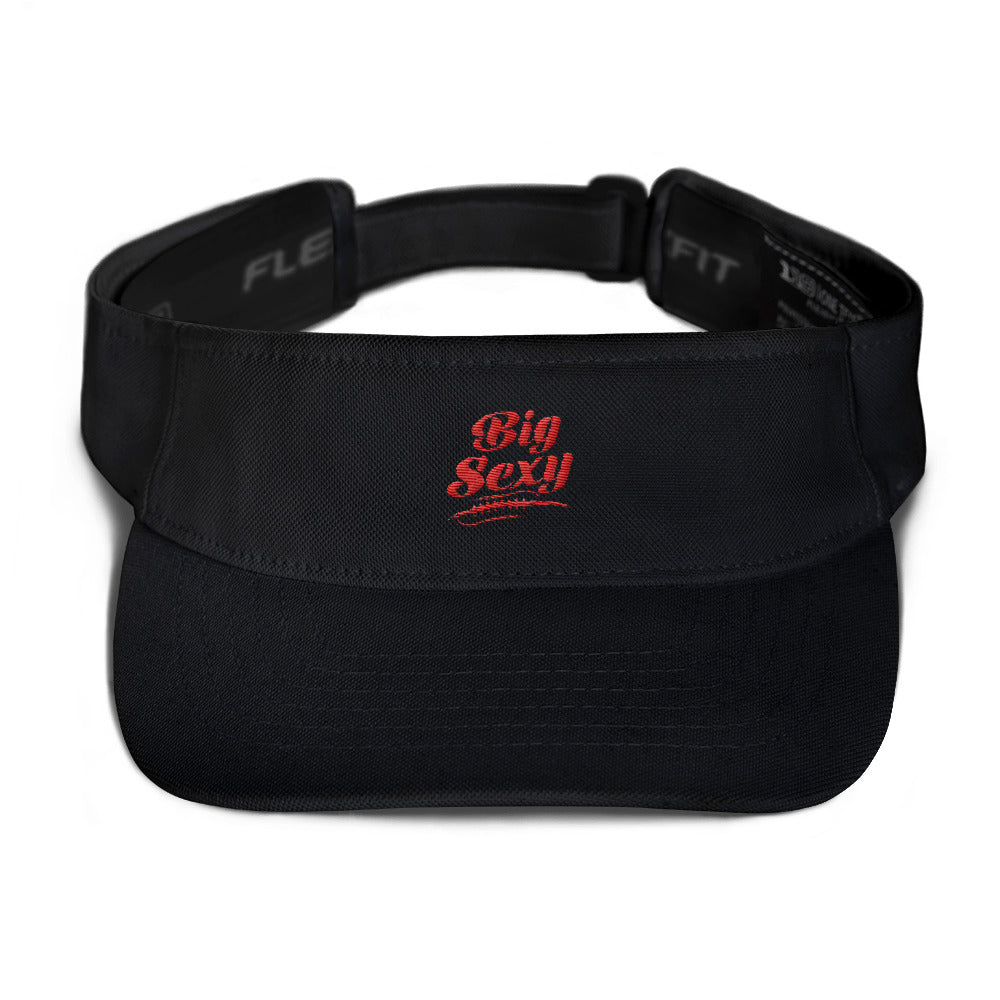 Big Sexy Visor - Red – Lineman Probs