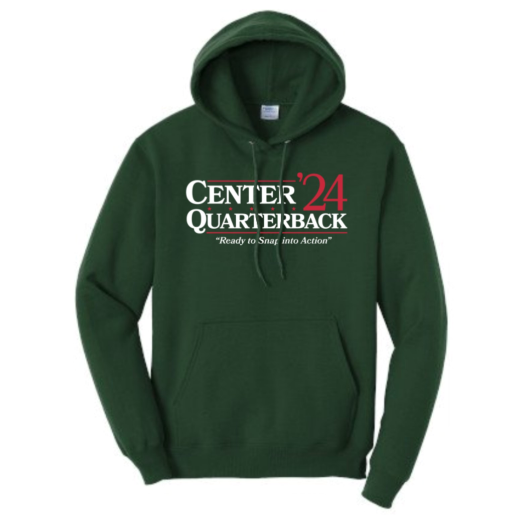 CENTER QUARTERBACK '24 - Youth Hoodie