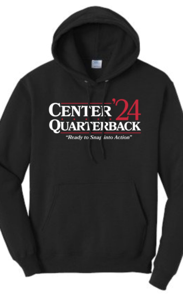 CENTER QUARTERBACK '24 - Tall Hoodie