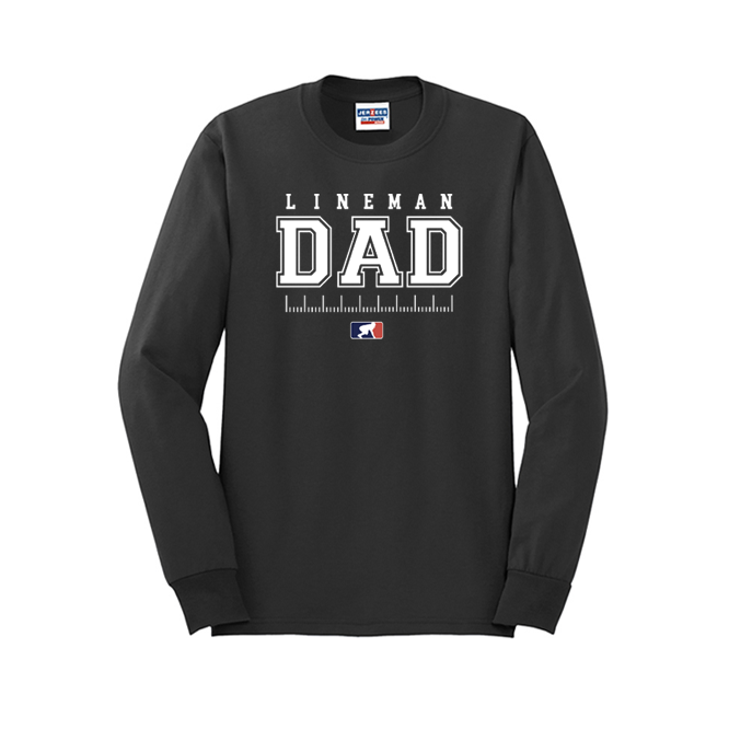 LINEMAN DAD - Long Sleeve T-Shirt