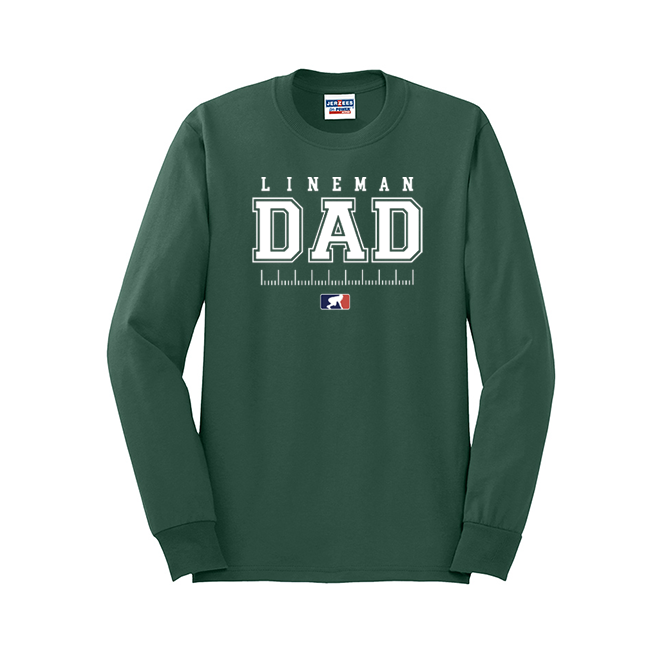 LINEMAN DAD - Long Sleeve T-Shirt