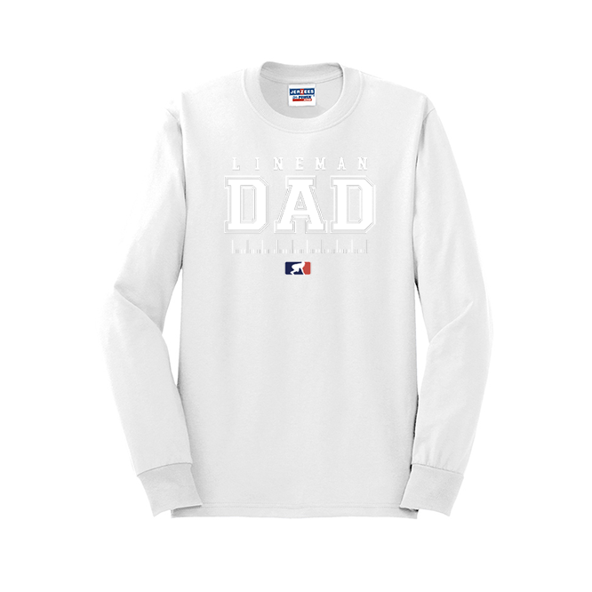 LINEMAN DAD - Long Sleeve T-Shirt