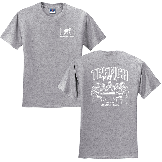 TRENCH MAFIA (White) - T-Shirt