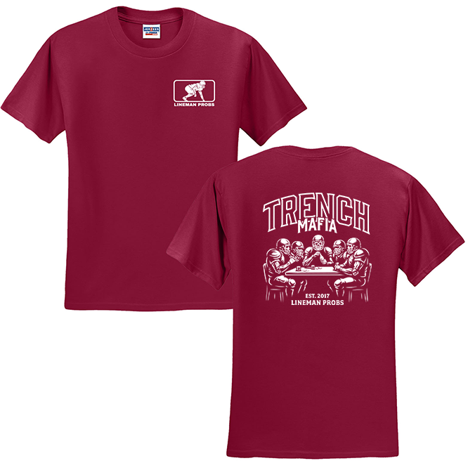 TRENCH MAFIA (White) - T-Shirt