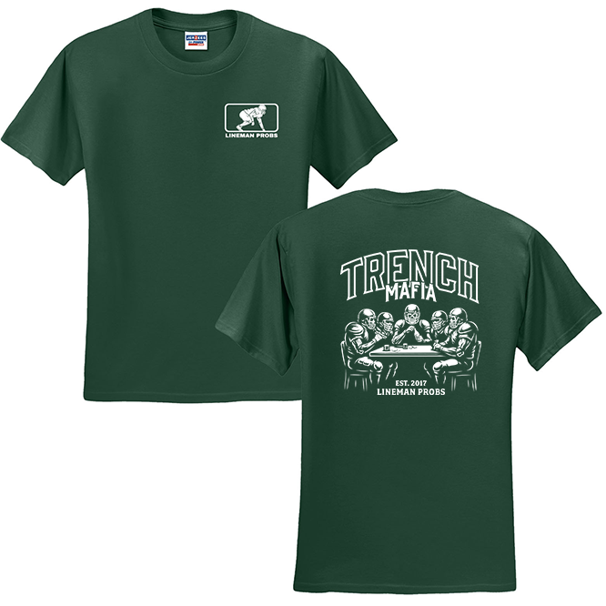 TRENCH MAFIA (White) - T-Shirt