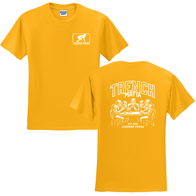 TRENCH MAFIA (White) - T-Shirt