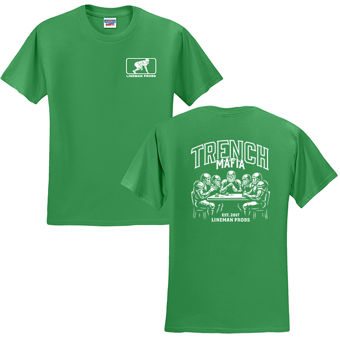 TRENCH MAFIA (White) - T-Shirt