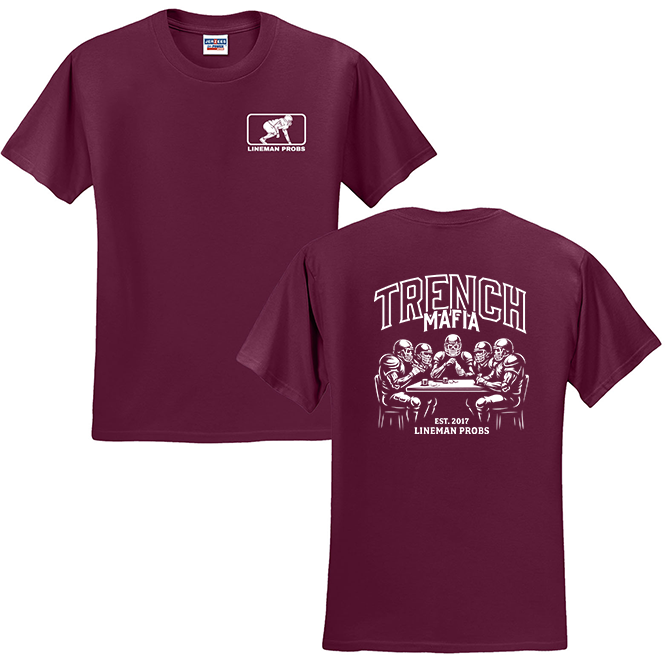 TRENCH MAFIA (White) - T-Shirt