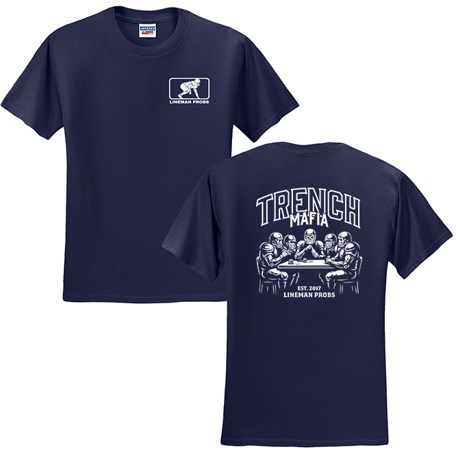 TRENCH MAFIA (White) - T-Shirt