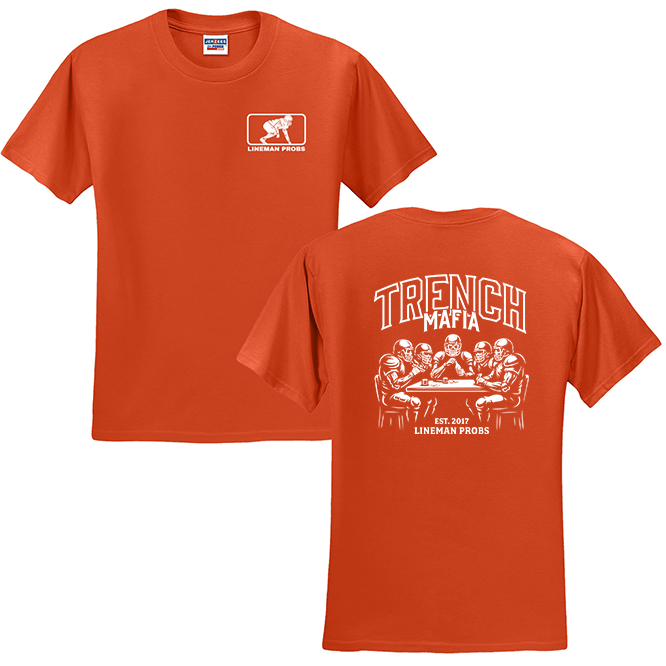 TRENCH MAFIA (White) - T-Shirt