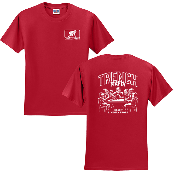 TRENCH MAFIA (White) - T-Shirt
