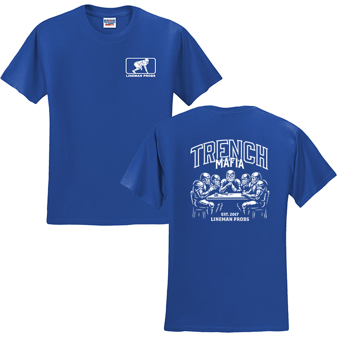 TRENCH MAFIA (White) - T-Shirt
