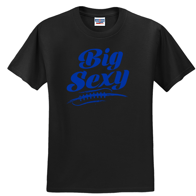 BIG SEXY (Royal) (A) - Youth T-Shirt