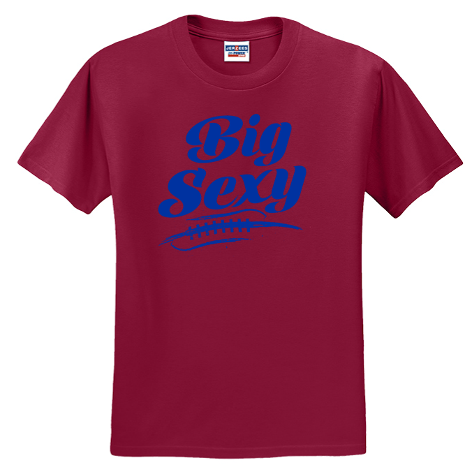 BIG SEXY (Royal) (A) - Youth T-Shirt