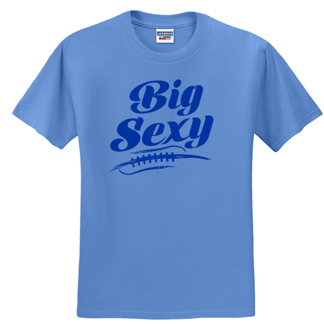 BIG SEXY (Royal) (A) - Youth T-Shirt