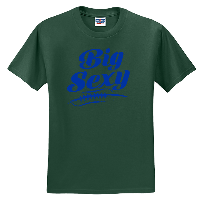 BIG SEXY (Royal) (A) - Youth T-Shirt