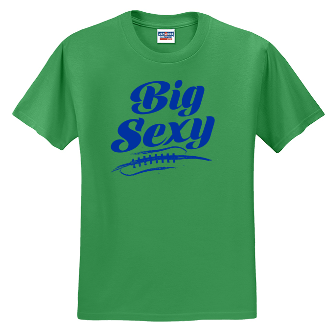 BIG SEXY (Royal) (A) - Youth T-Shirt