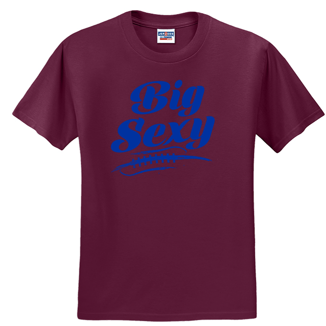BIG SEXY (Royal) (A) - Youth T-Shirt