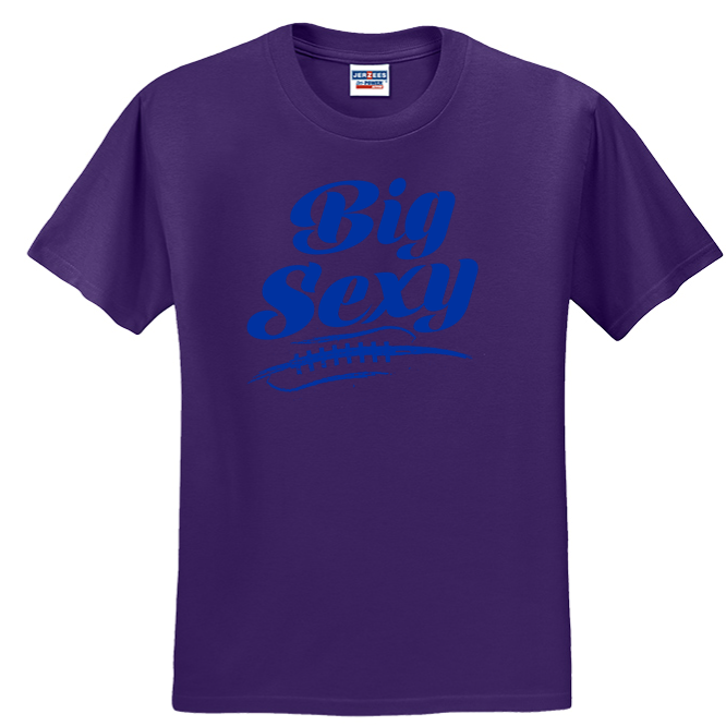 BIG SEXY (Royal) (A) - Youth T-Shirt