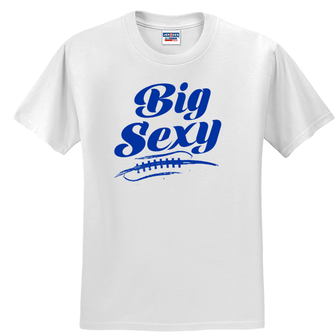 BIG SEXY (Royal) (A) - Youth T-Shirt