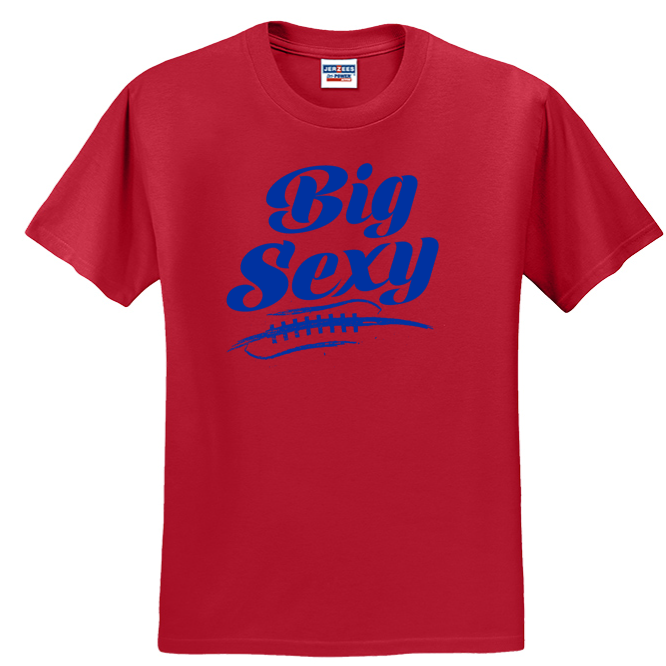 BIG SEXY (Royal) (A) - Youth T-Shirt