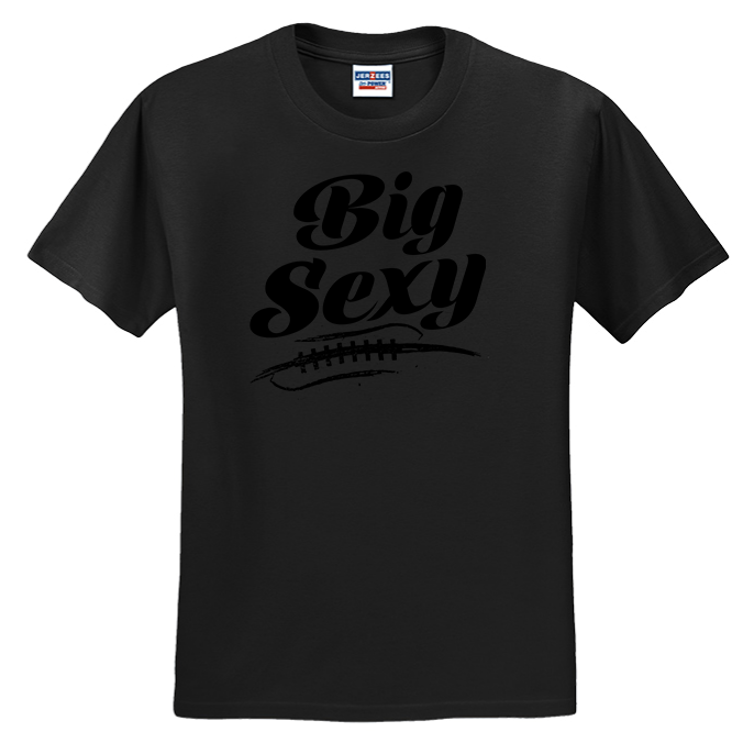 BIG SEXY (Black) (A) - Youth T-Shirt
