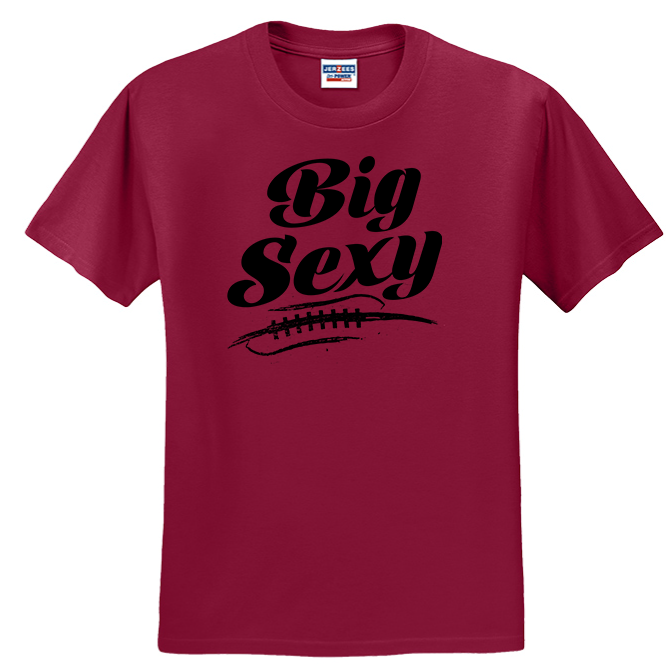 BIG SEXY (Black) (A) - Youth T-Shirt