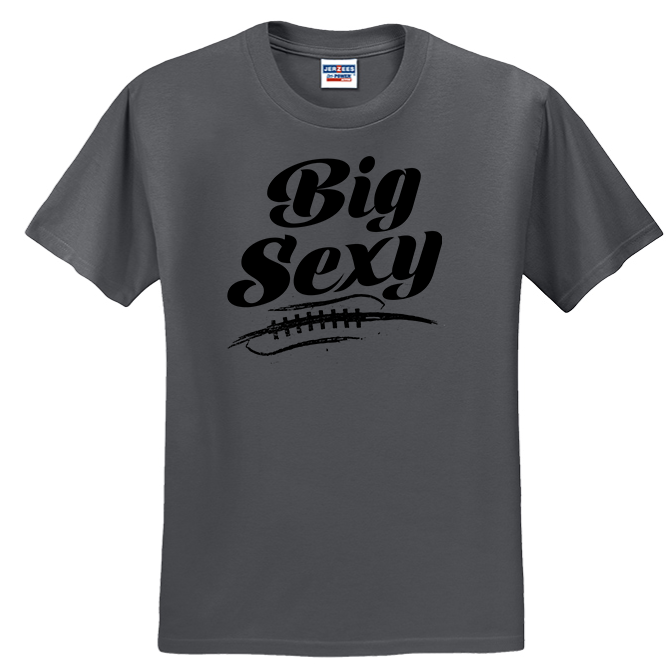 BIG SEXY (Black) (A) - Youth T-Shirt