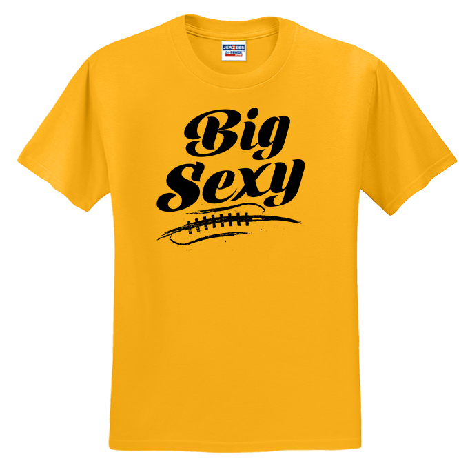 BIG SEXY (Black) (A) - Youth T-Shirt