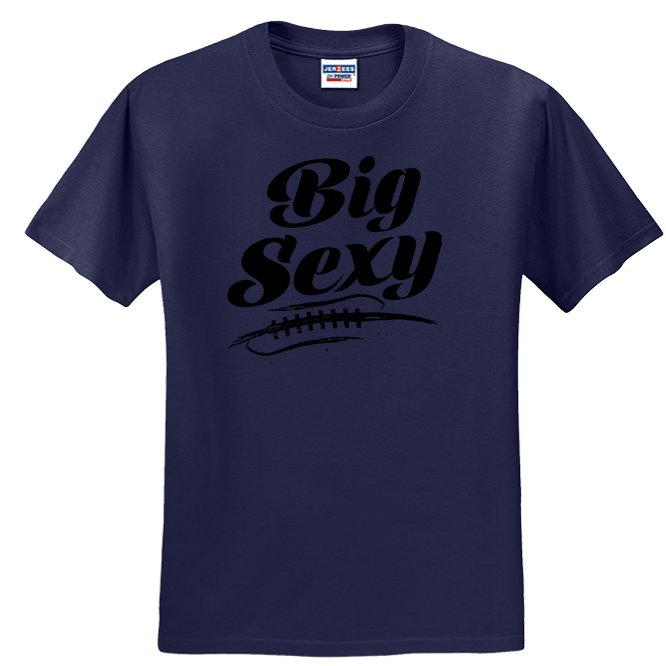 BIG SEXY (Black) (A) - Youth T-Shirt