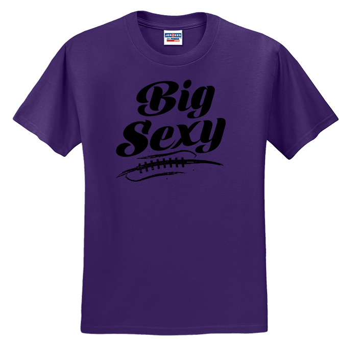 BIG SEXY (Black) (A) - Youth T-Shirt