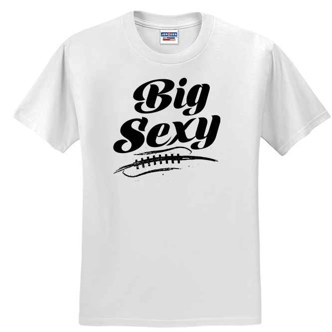 BIG SEXY (Black) (A) - Youth T-Shirt