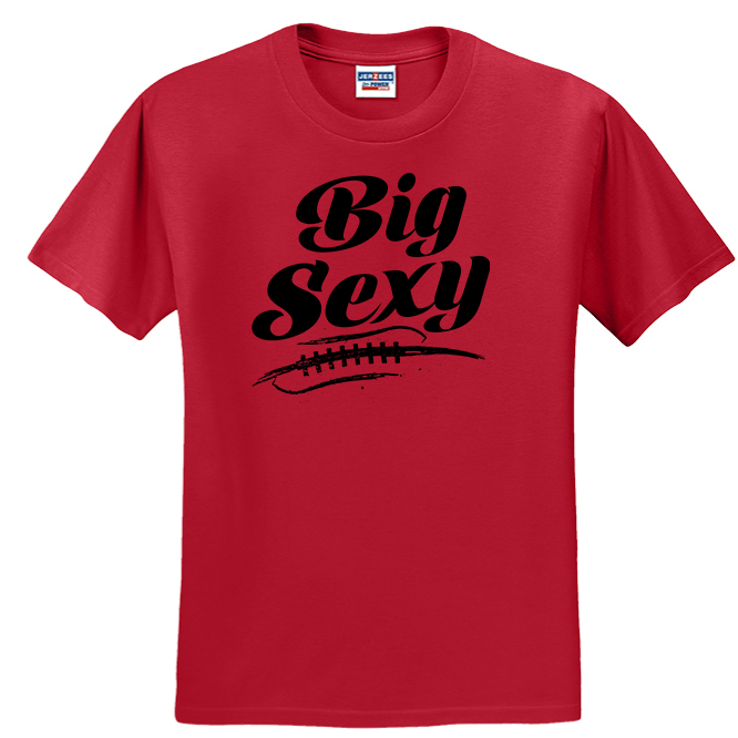 BIG SEXY (Black) (A) - Youth T-Shirt