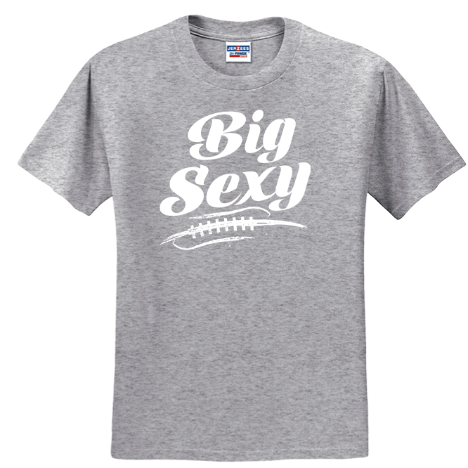 BIG SEXY (White) (A) - Youth T-Shirt