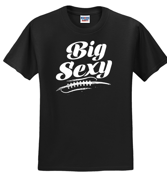 BIG SEXY (White) (A) - Youth T-Shirt