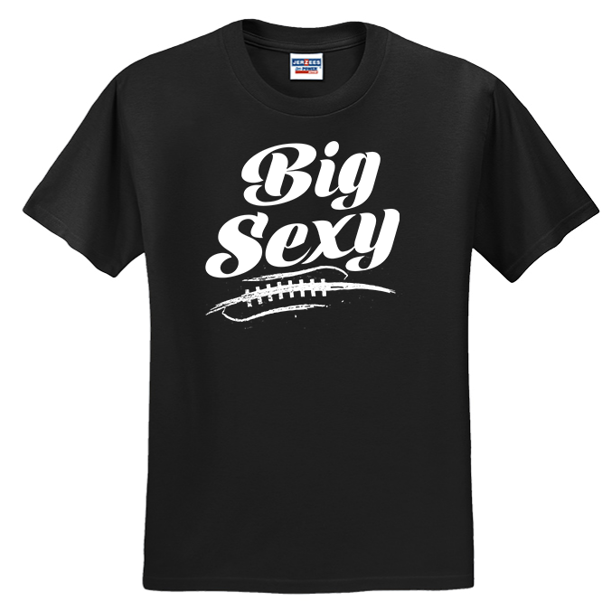 BIG SEXY (White) (A) - Youth T-Shirt