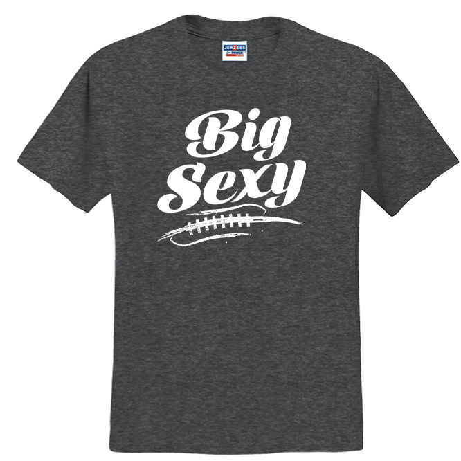 BIG SEXY (White) (A) - Youth T-Shirt