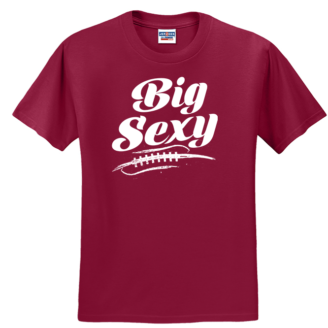 BIG SEXY (White) (A) - Youth T-Shirt
