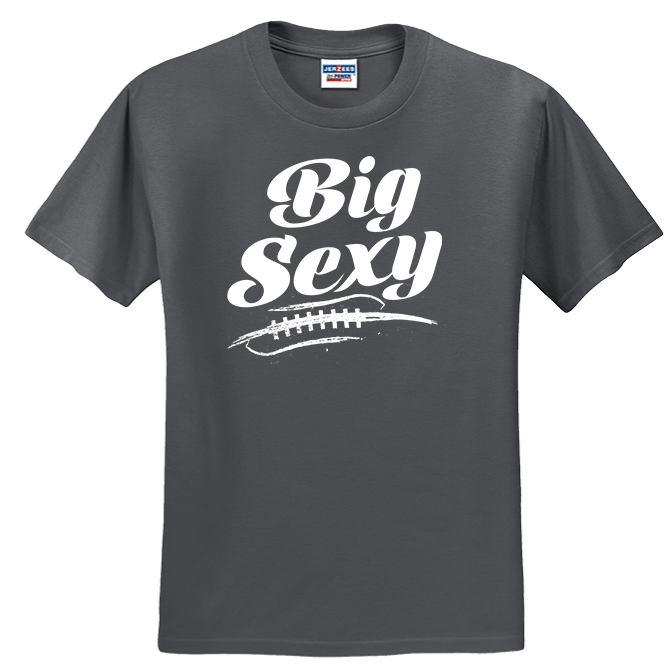 BIG SEXY (White) (A) - Youth T-Shirt