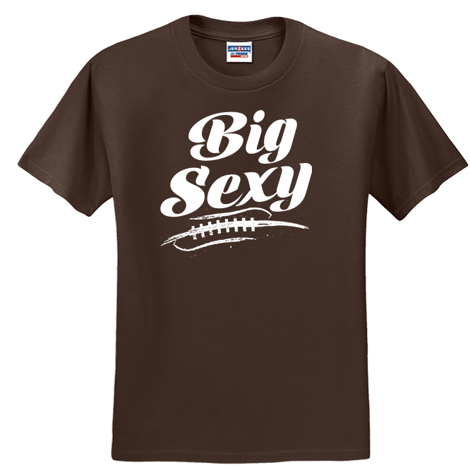 BIG SEXY (White) (A) - Youth T-Shirt